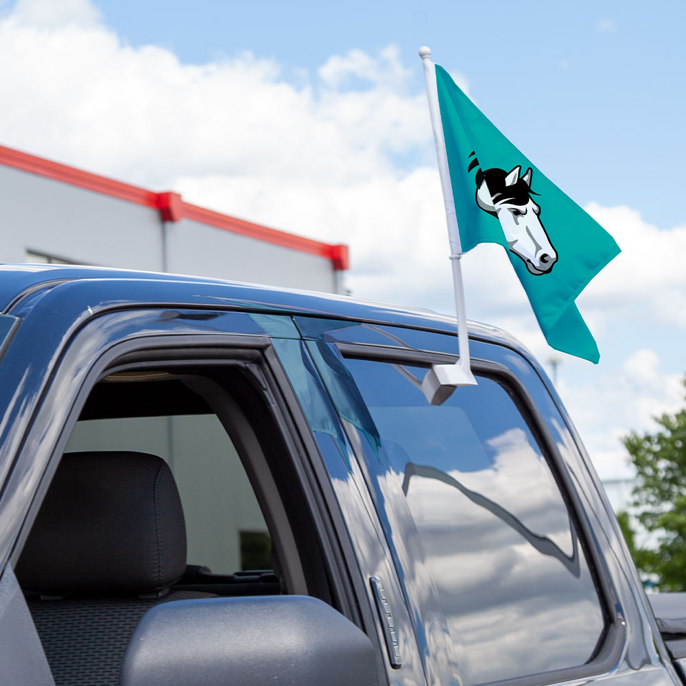 How to attach a deals flag to a truck